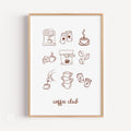 Coffee Club Poster