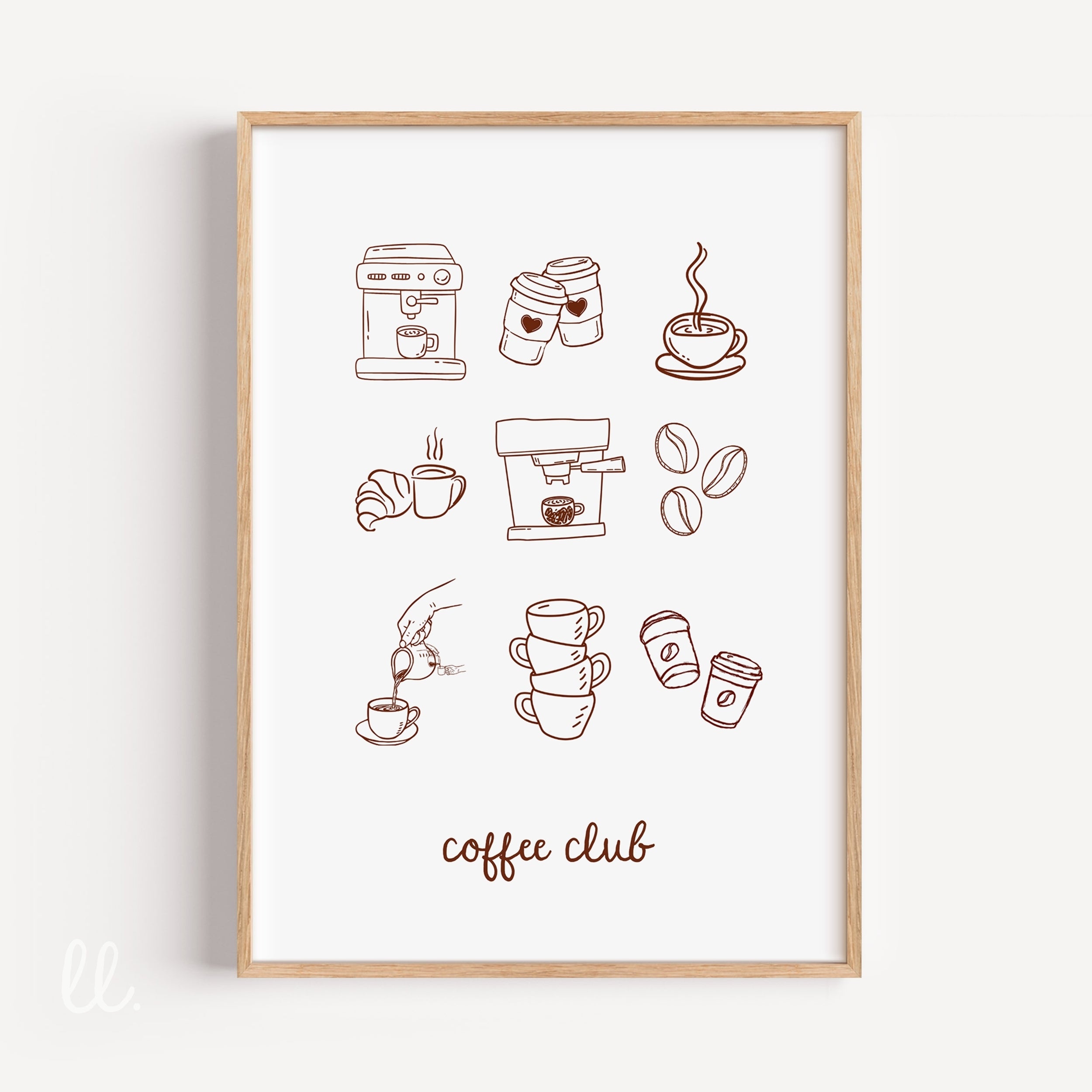 Coffee Club Poster