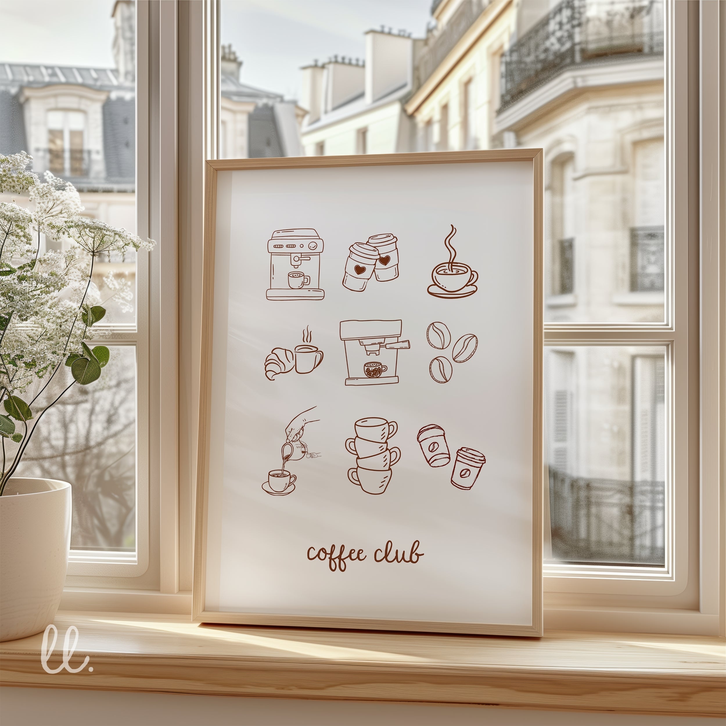 Coffee Club Poster